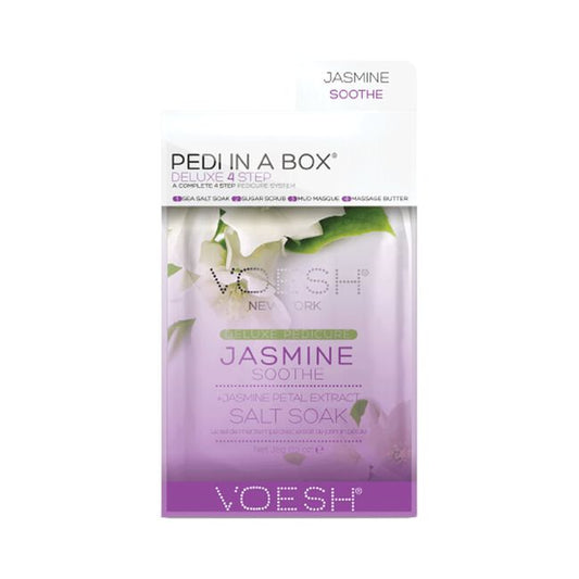 Voesh Deluxe 4-Step Pedi In A Box Jasmine Soothe