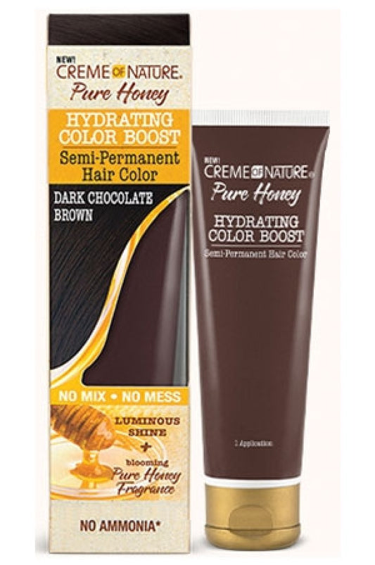 Creme of Nature-box 128 Semi Perm Hair Color-Dark Brown (3oz)