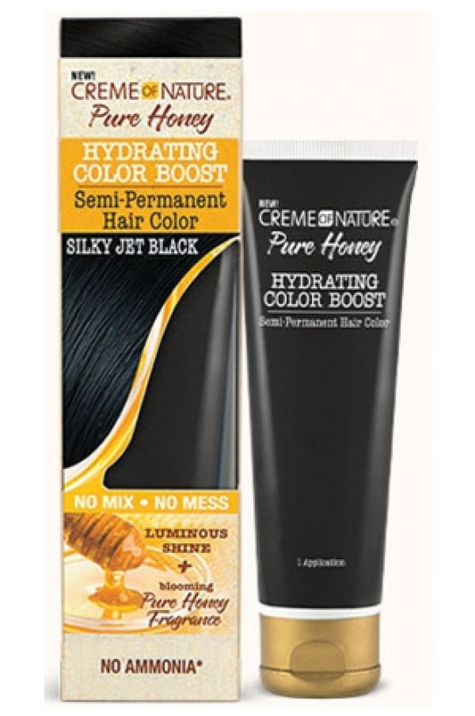 Creme of Nature-box 128 Semi Perm Hair Color-Jet Black (3oz)