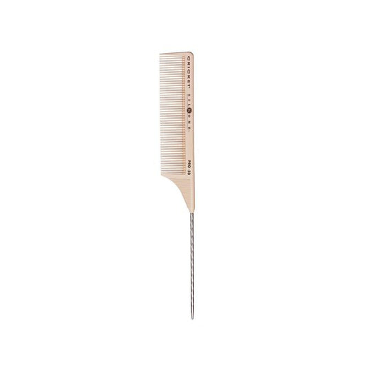 Cricket Silkomb Pro-50 Fine Tooth Metal Rattail Comb