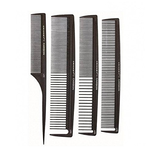 Cricket Carbon Combs Stylist, 4 Count