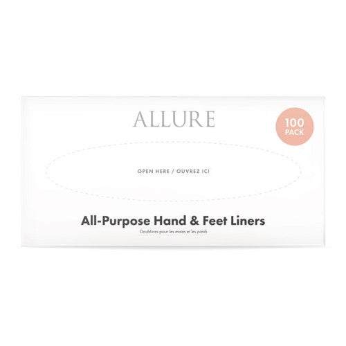 Allure All Purpose Hand/Feet Plastic Liners 100pk