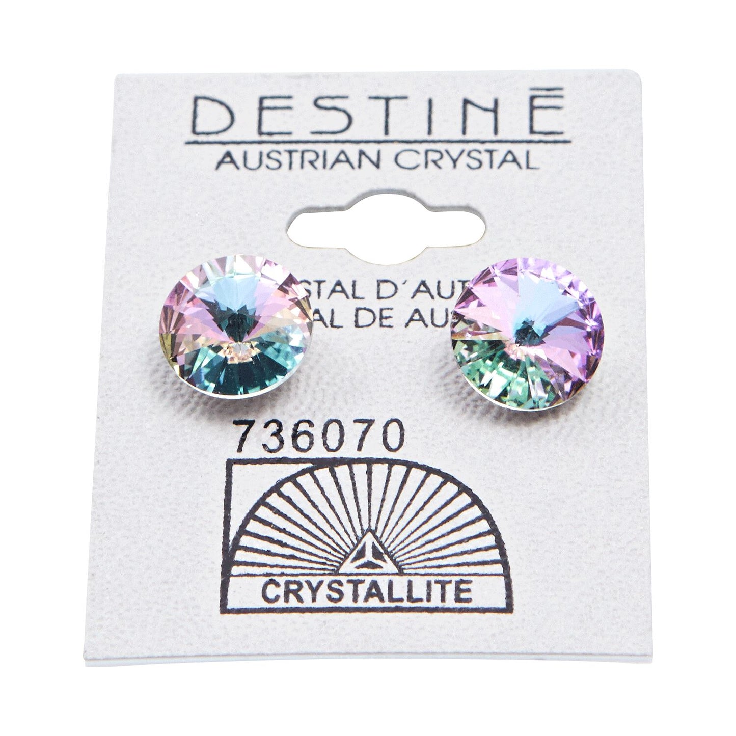 Crystallite Destine Rivoli Earrings