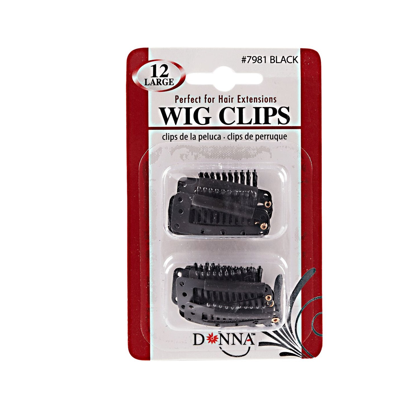 Donna Large Wig Clips
