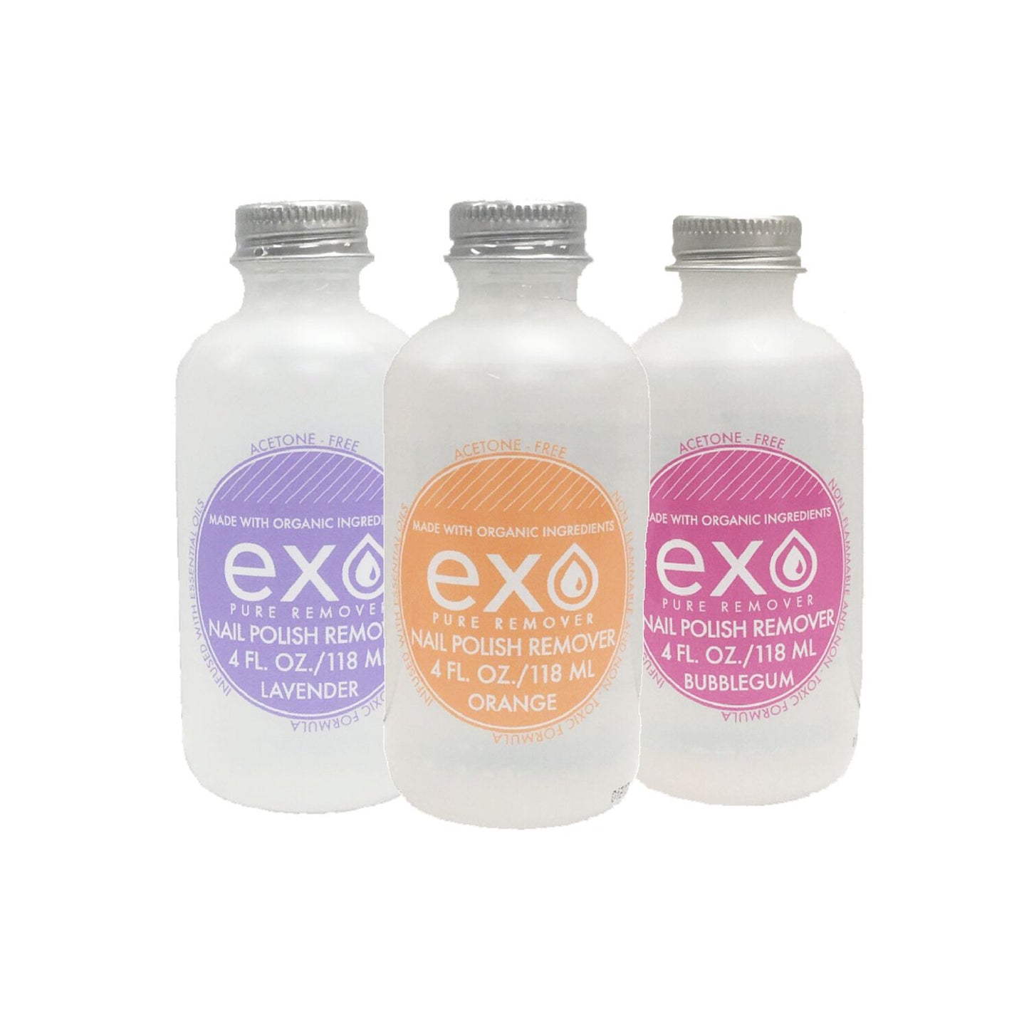 Exo Supply Pure Non-Acetone Nail Polish Remover 4oz
