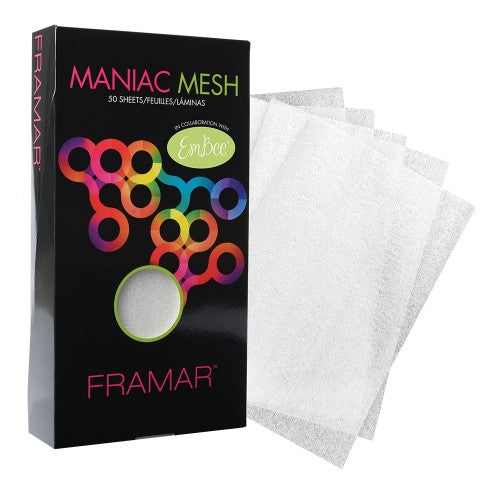 Framar Maniac Mesh 6x11" Pre-Cut Mesh Sheets 50pk