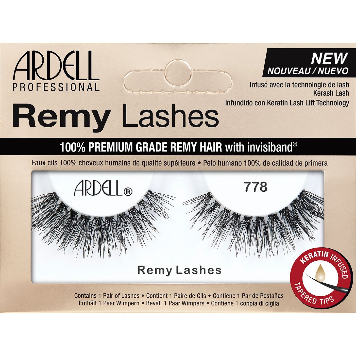 Remy Lashes  by   Ardell Remy #778 Lashes