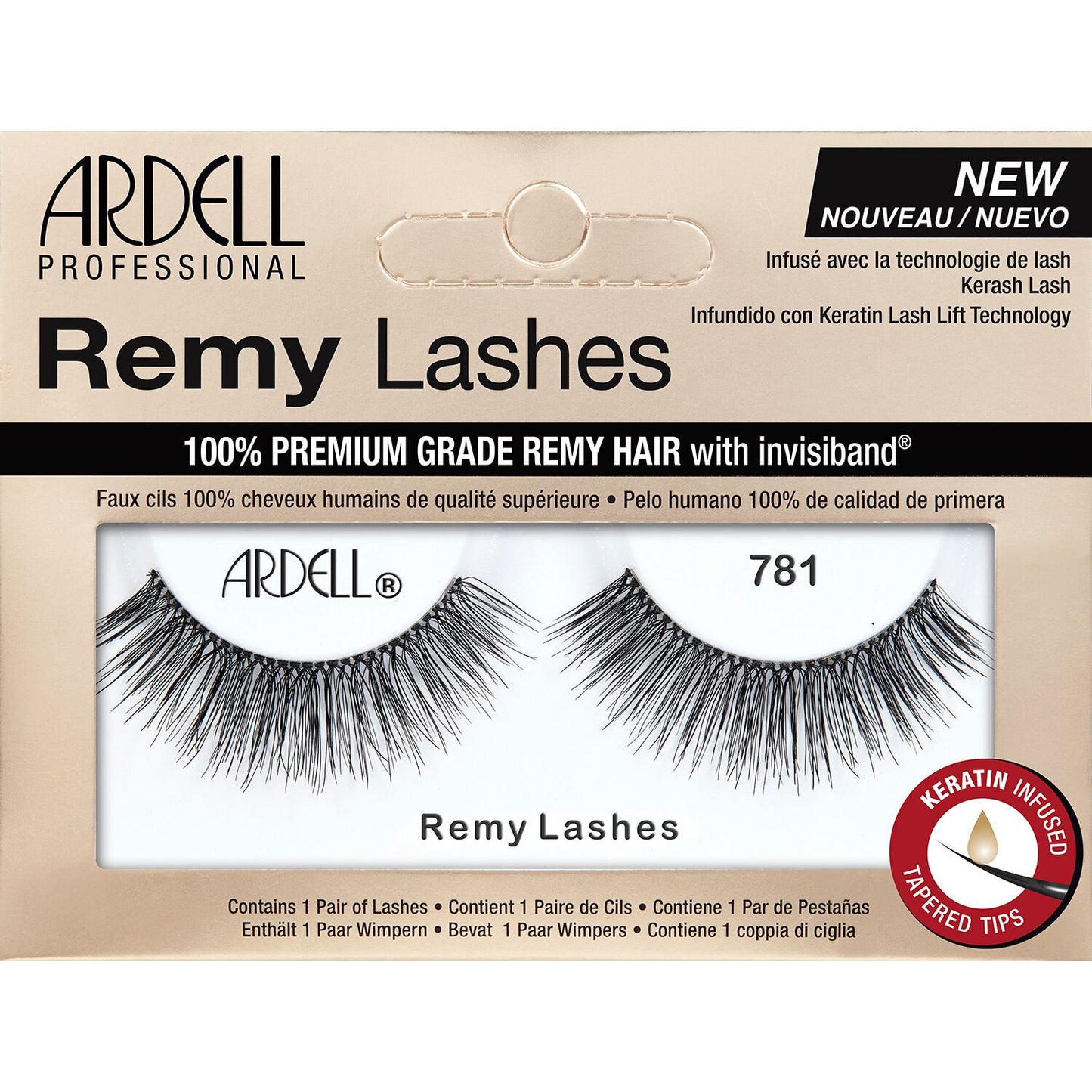 Remy Lashes  by   Ardell Remy #781 Lashes