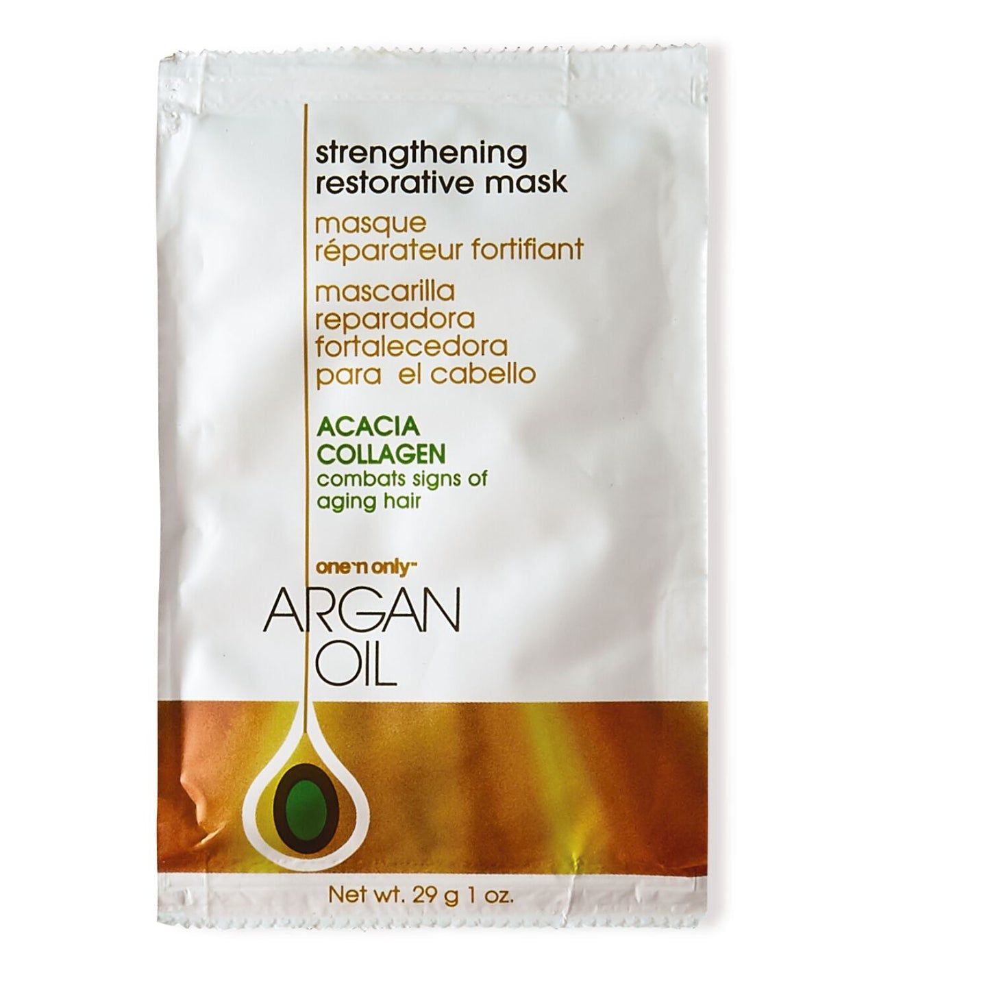 One 'n Only Argan Oil  by   One 'n Only Argan Oil Strengthening Restorative Mask Packette