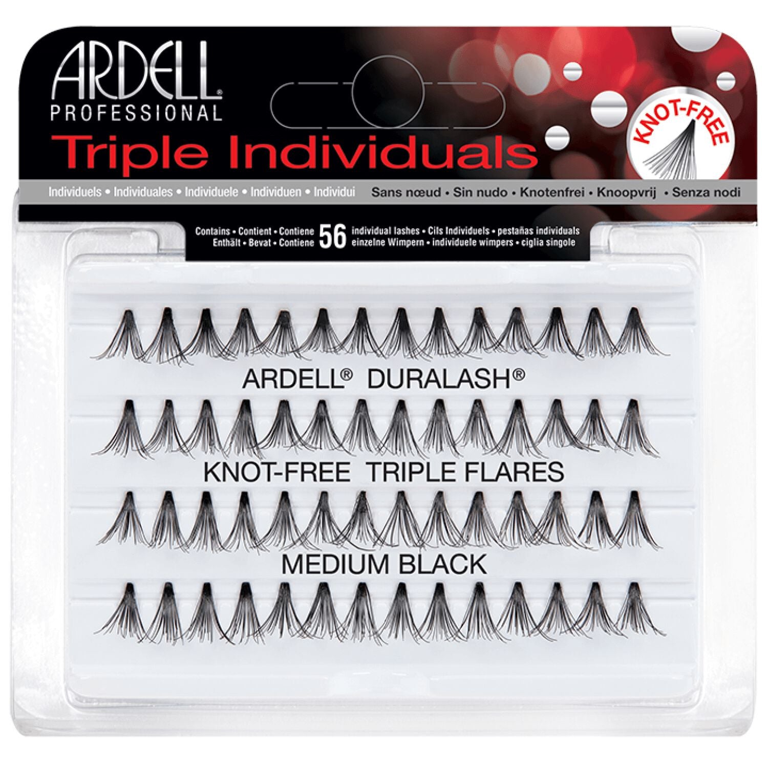 Individual Lashes  by   Ardell Triple Individuals Medium Lashes