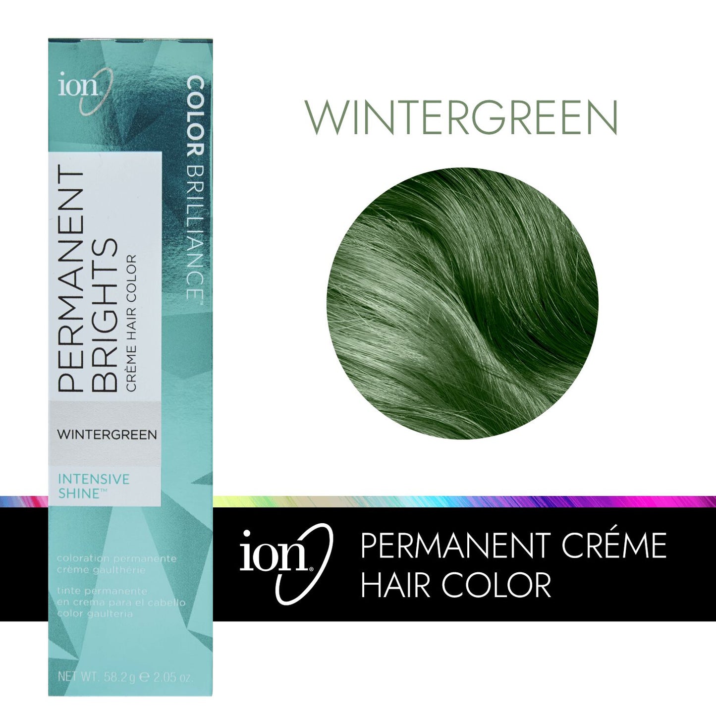 Color Brilliance  by   ion Permanent Brights Creme Hair Color Wintergreen