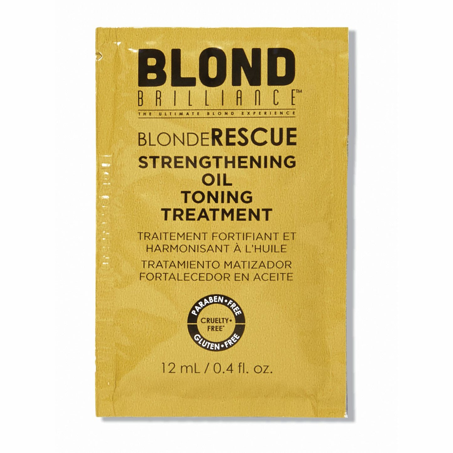 Blond Brilliance Strengthening Oil Toning Treatment