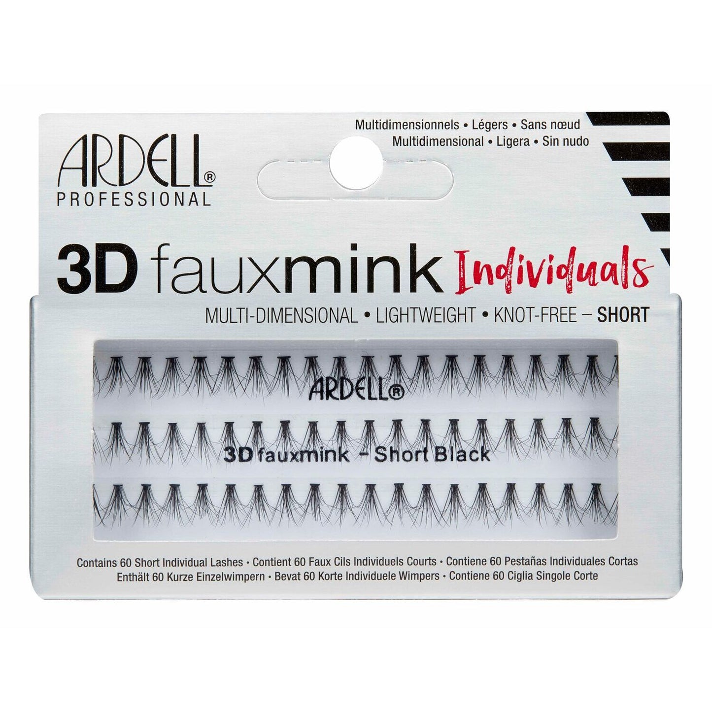 Individual Lashes  by   Ardell 3D Faux Mink Individual Short
