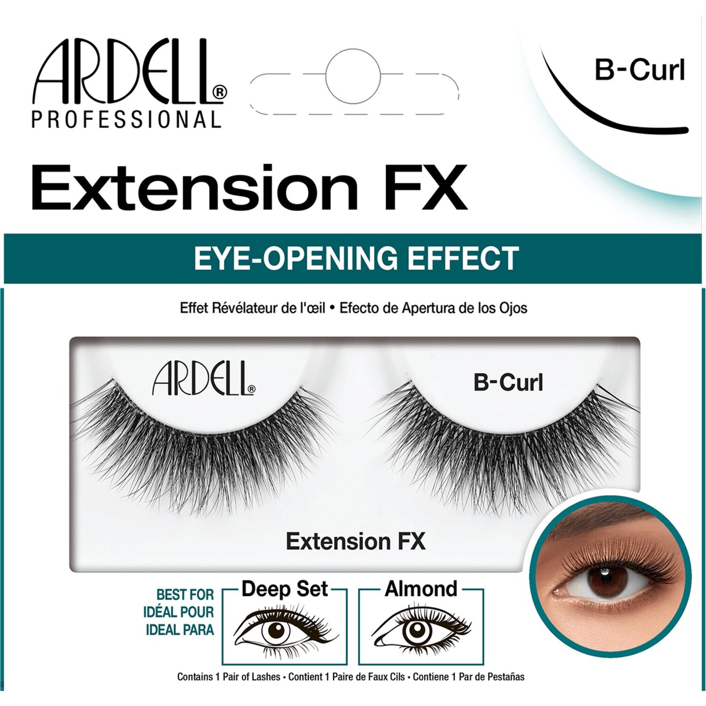 ExtensionFX  by   Ardell ExtensionFX B Curl Lashes