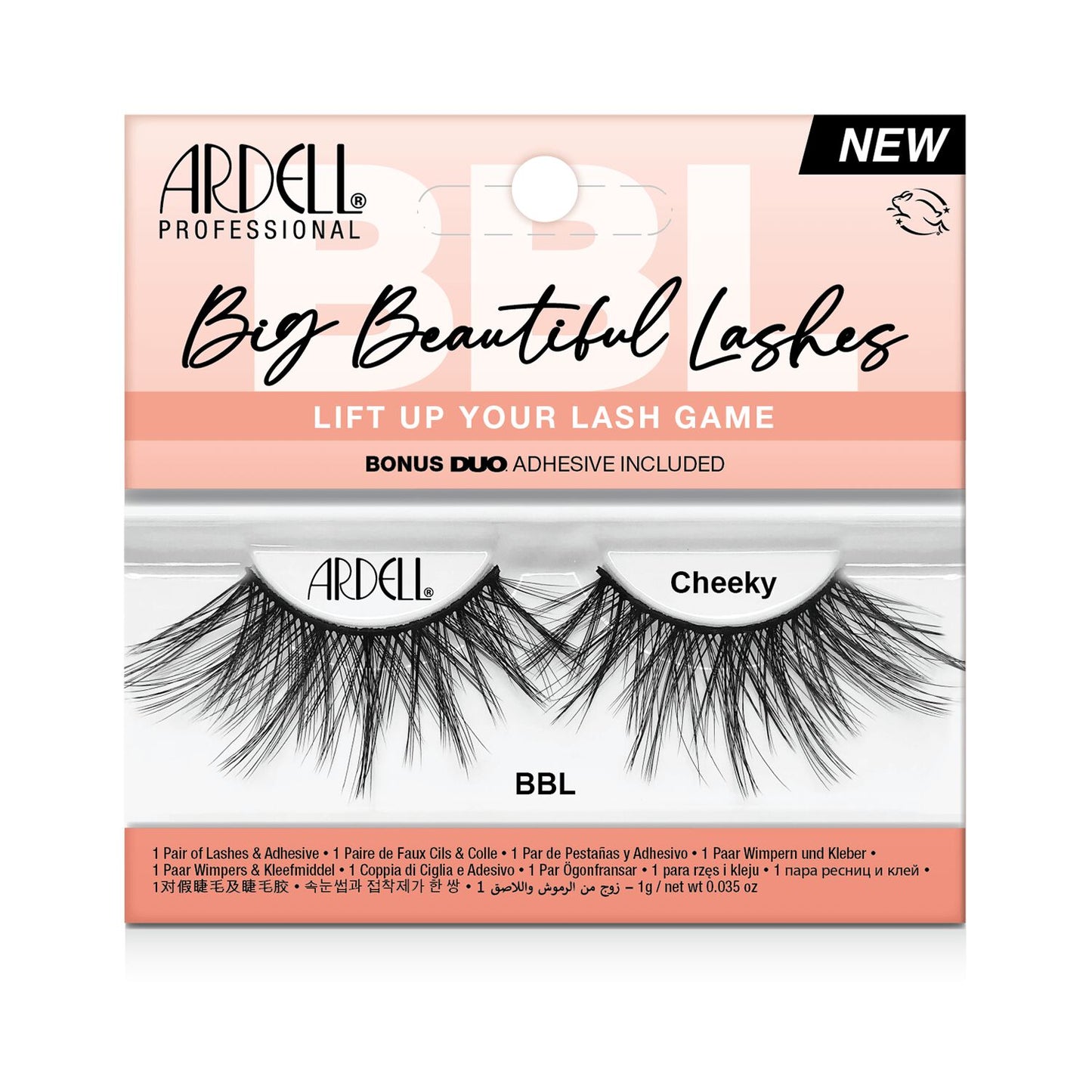 Big Beautiful Lashes  by   Ardell Cheeky Big Beautiful Lashes