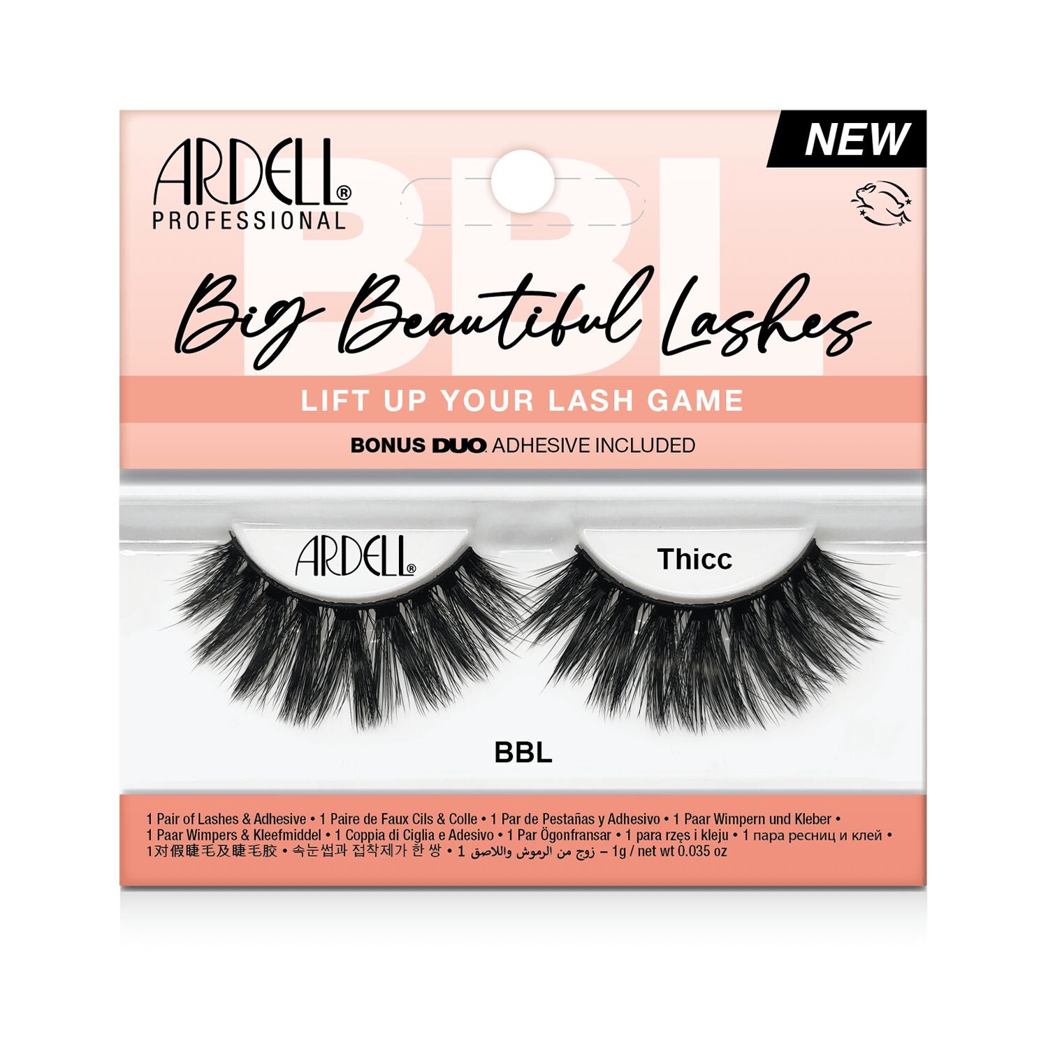 Big Beautiful Lashes  by   Ardell Thicc Big Beautiful Lashes
