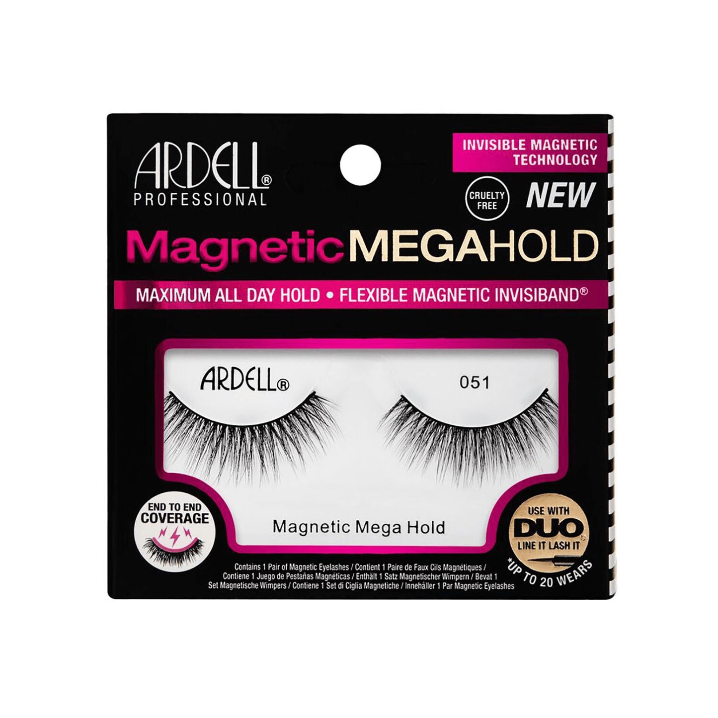 Magnetic Lashes  by   Ardell Magnetic Megahold Lashes #051