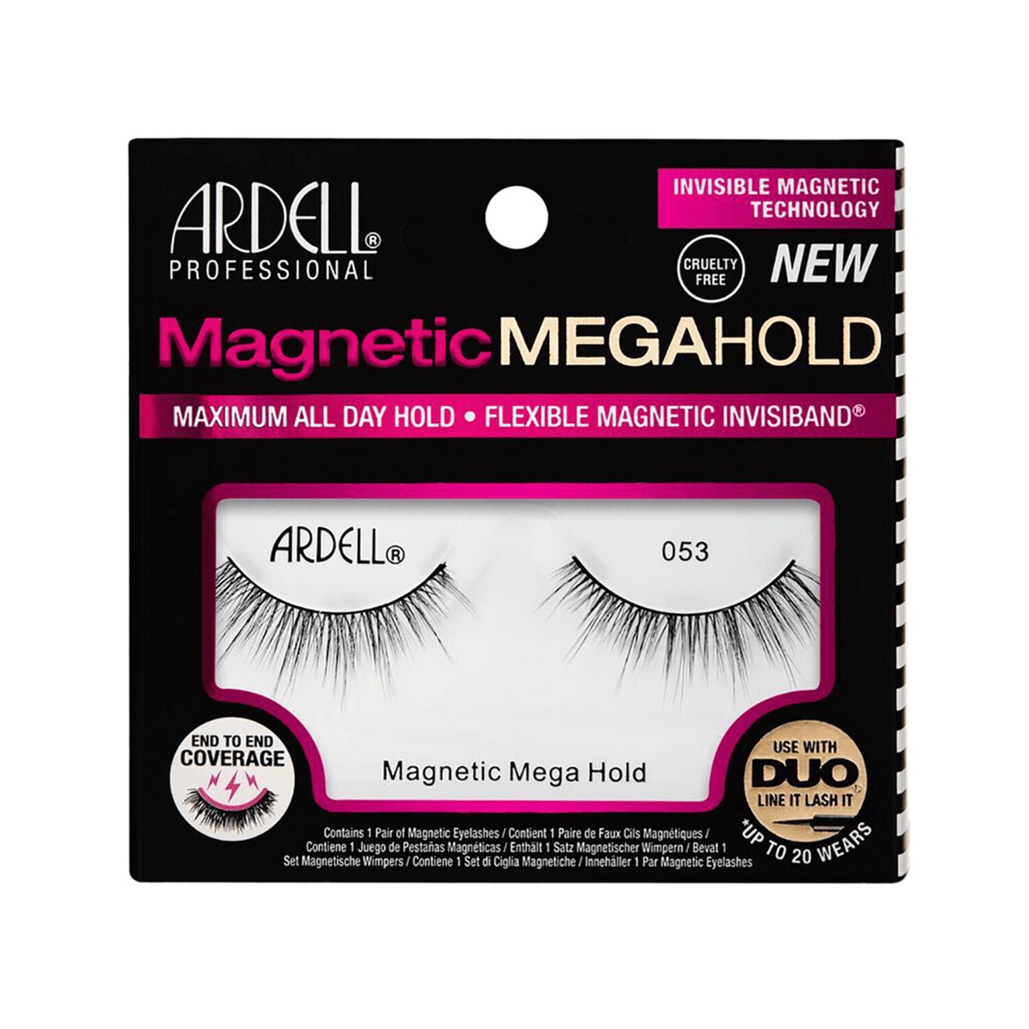 Magnetic Lashes  by   Ardell Magnetic Megahold Lashes #053