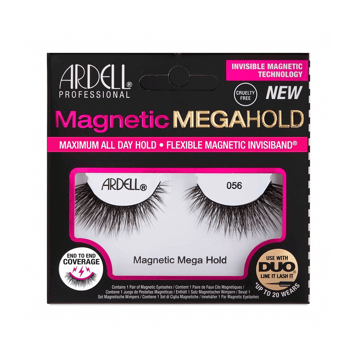 Magnetic Lashes  by   Ardell Magnetic Megahold Lashes #056