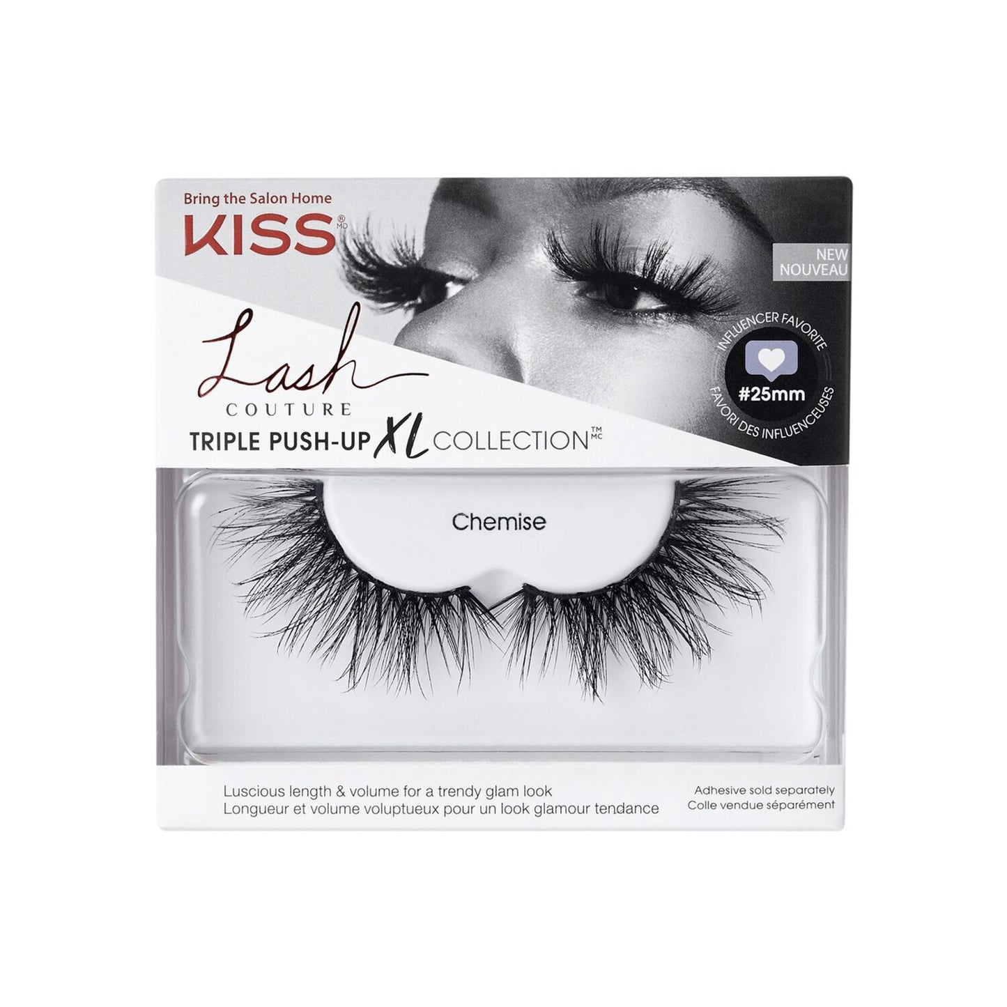 Lash Couture  by   KISS Lash Couture False Eyelashes Triple Pushup XL Collection - Chemise