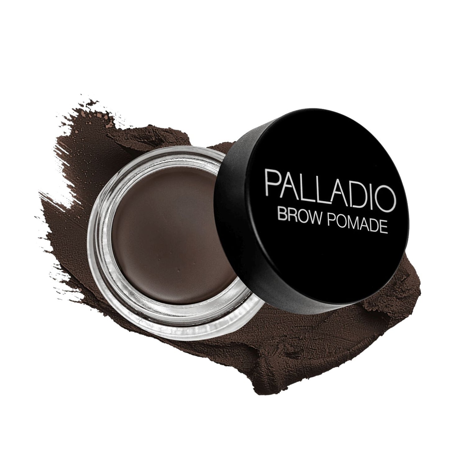 Palladio Dark Brown Waterproof Brow Pomade