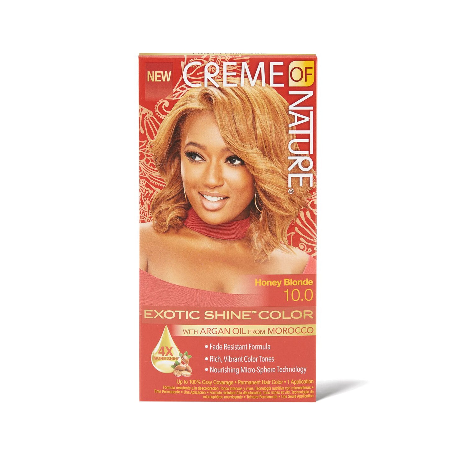Creme of Nature Exotic Shine Honey Blonde Permanent Hair Color