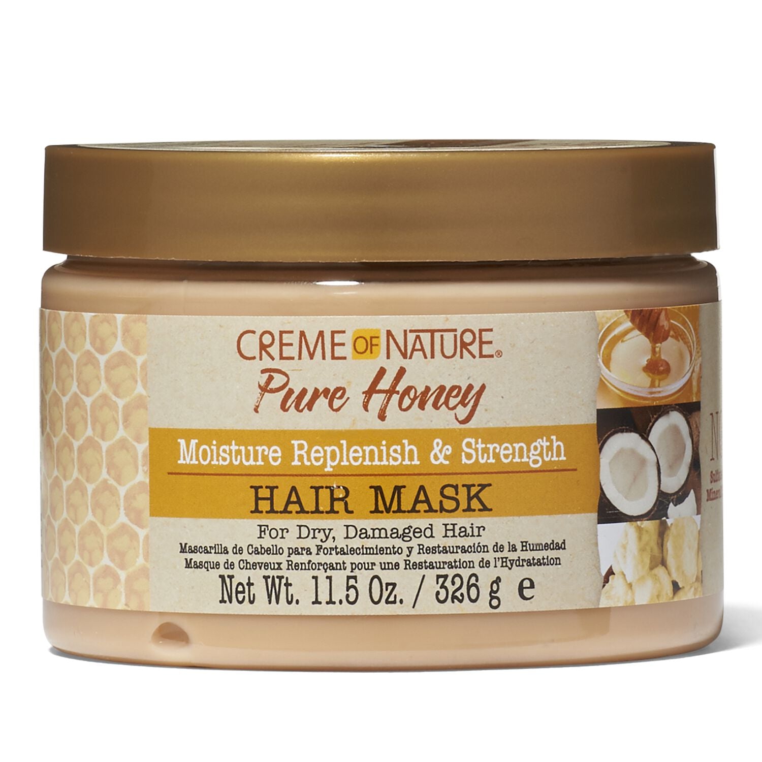 Pure Honey  by   Creme of Nature Moisture Replenish & Strengthening Mask