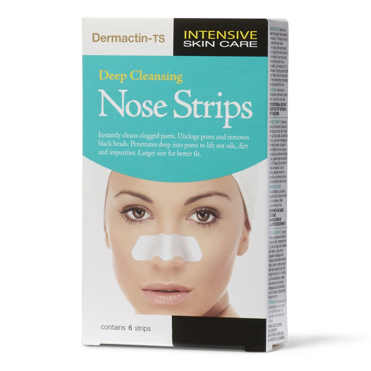 Dermactin-TS Deep Cleansing Nose Strips