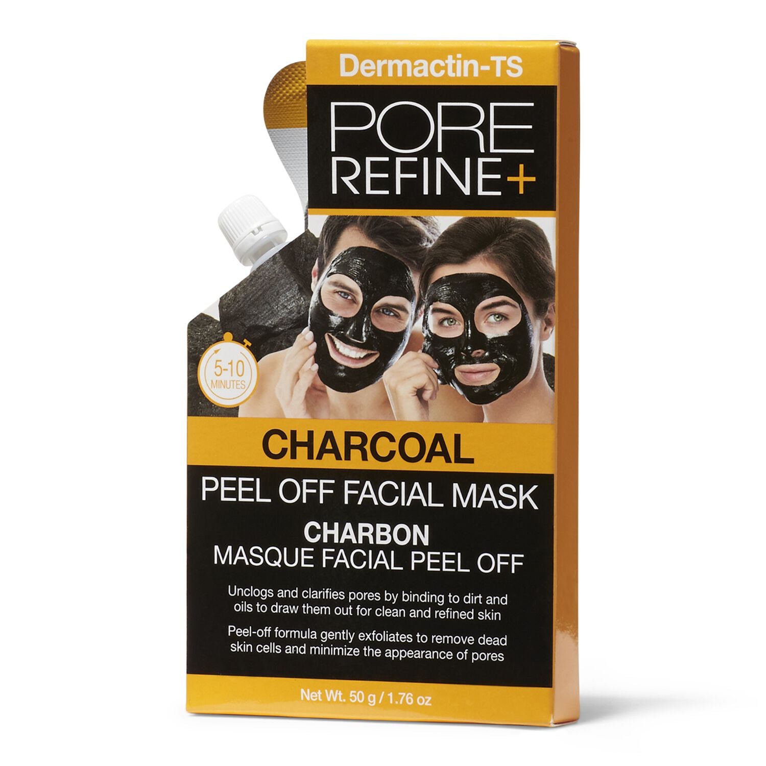 Dermactin-TS Pore Refine Charcoal Peel Off Mask