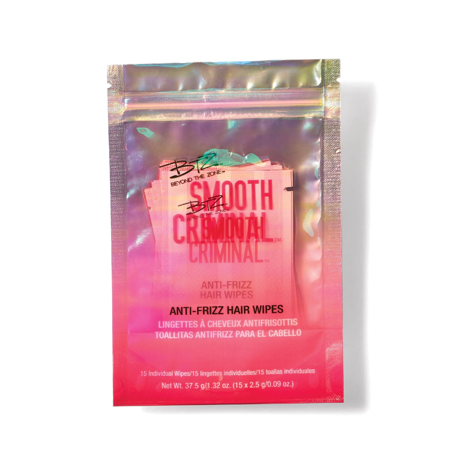 Smooth Criminal  by   Beyond the Zone Smooth Criminal Anti-Frizz Hair Wipes