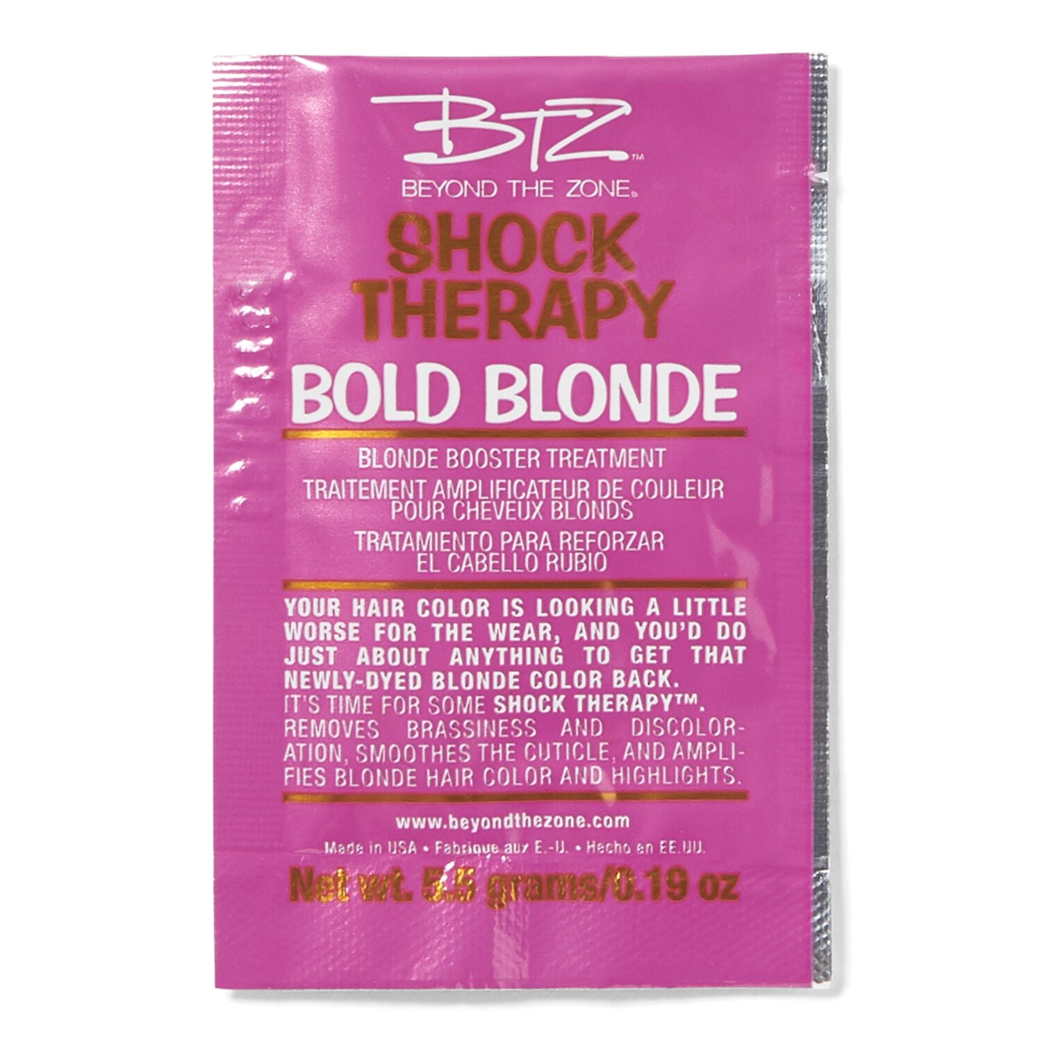 1171  by   Beyond the Zone Bold Blonde Treatment Packette