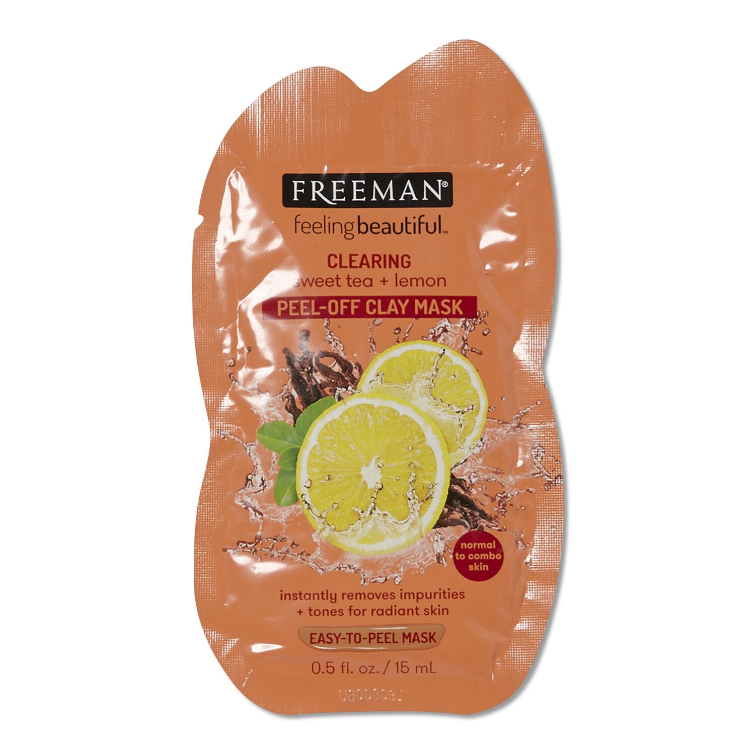 Freeman Sweet Tea & Lemon Peel-Away Clay Mask