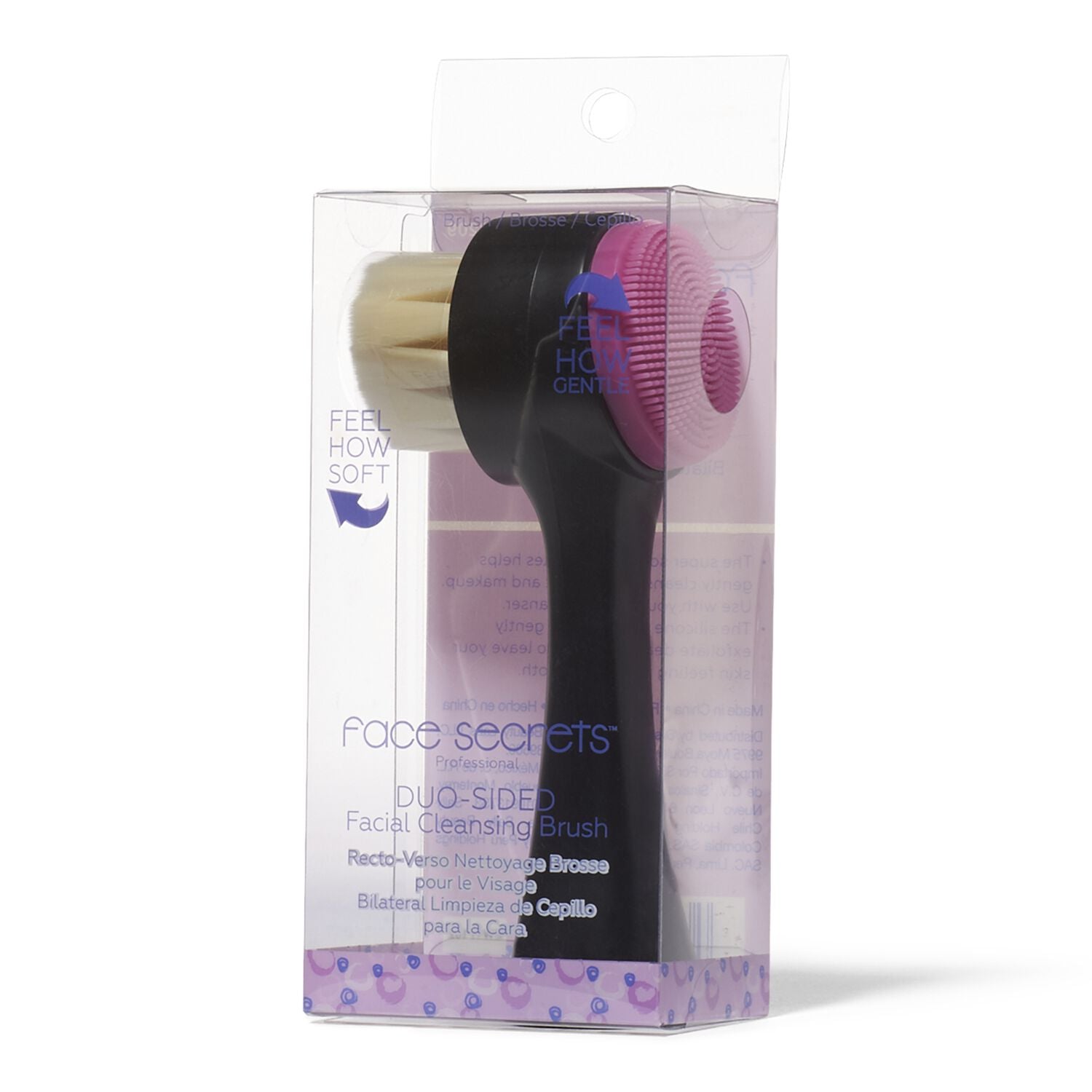 Face Secrets Duo-Sided Facial Cleansing Brush