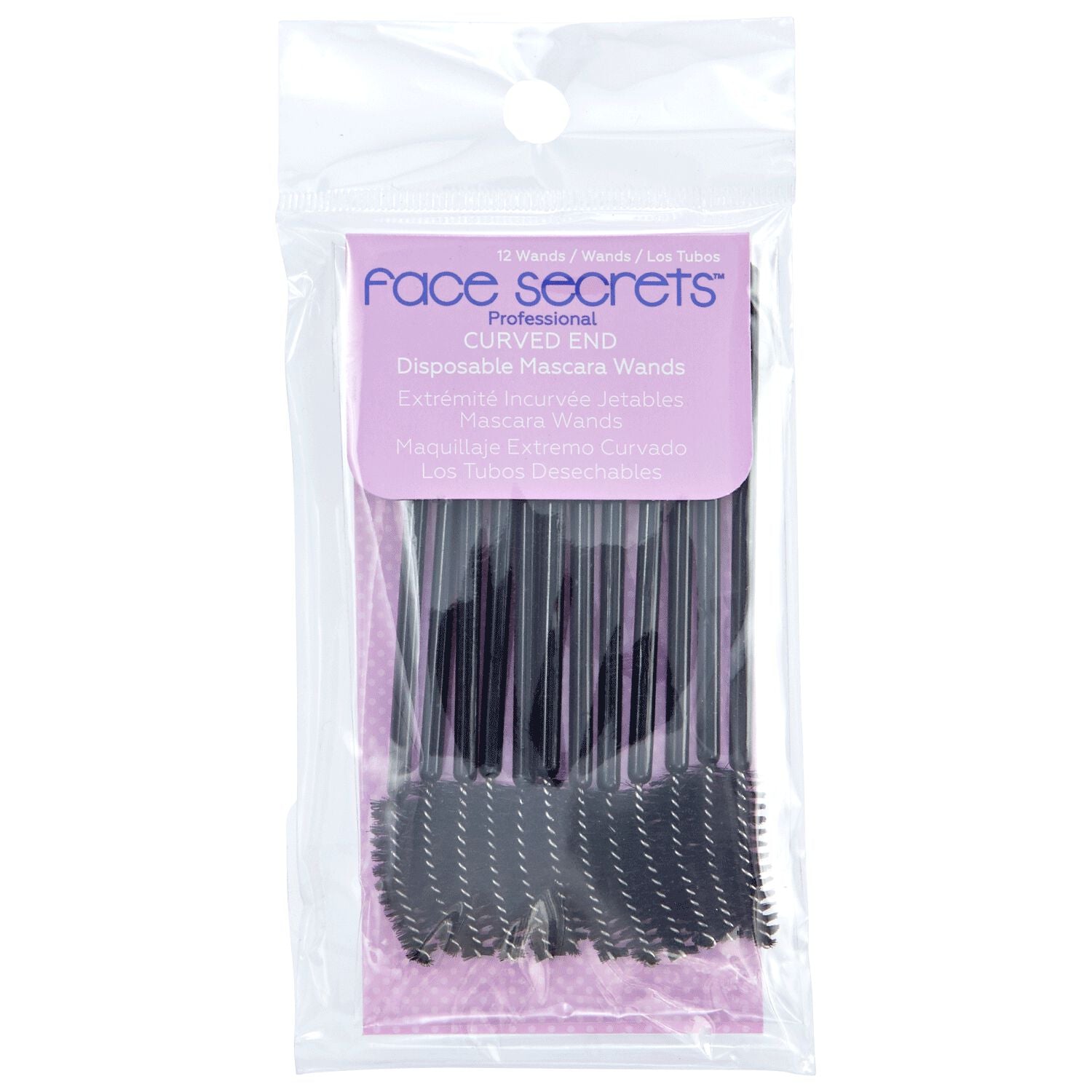 Face Secrets Curved Disposable Mascara Wands