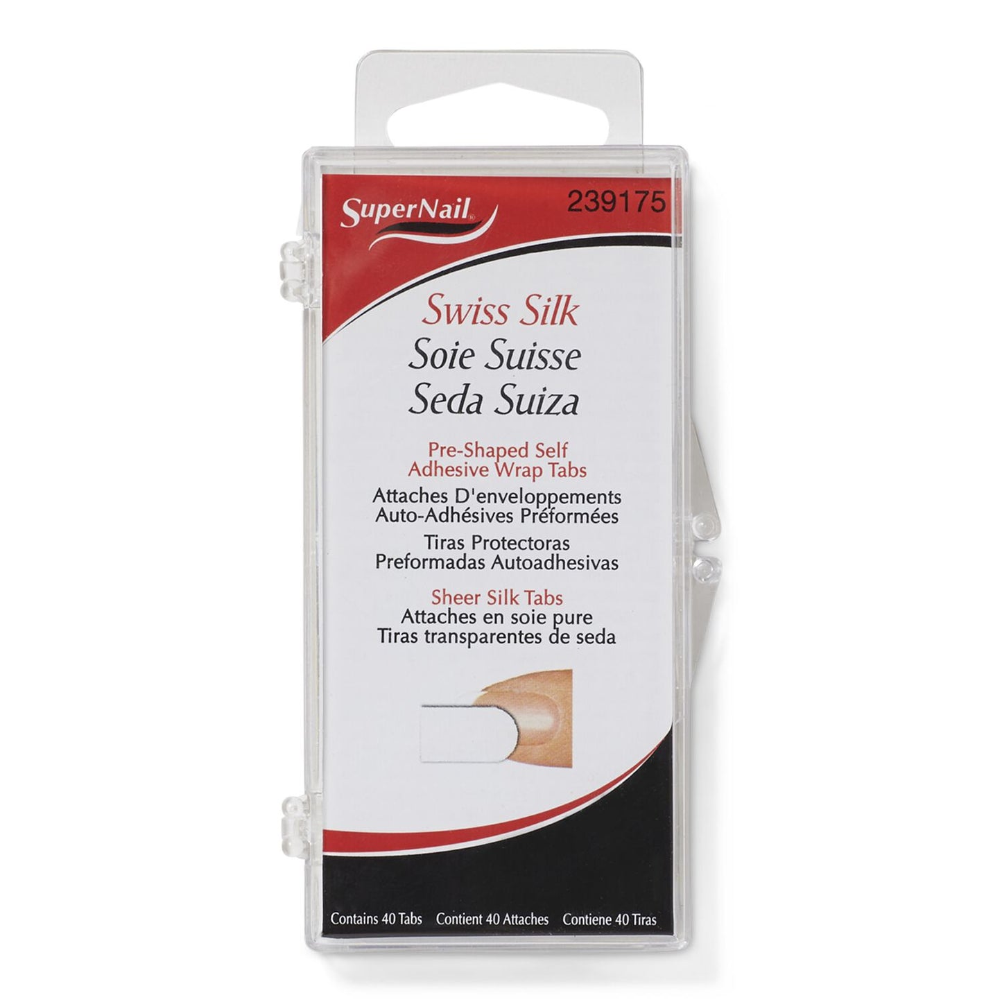 SuperNail Swiss Silk Self Adhesive Wrap Tabs