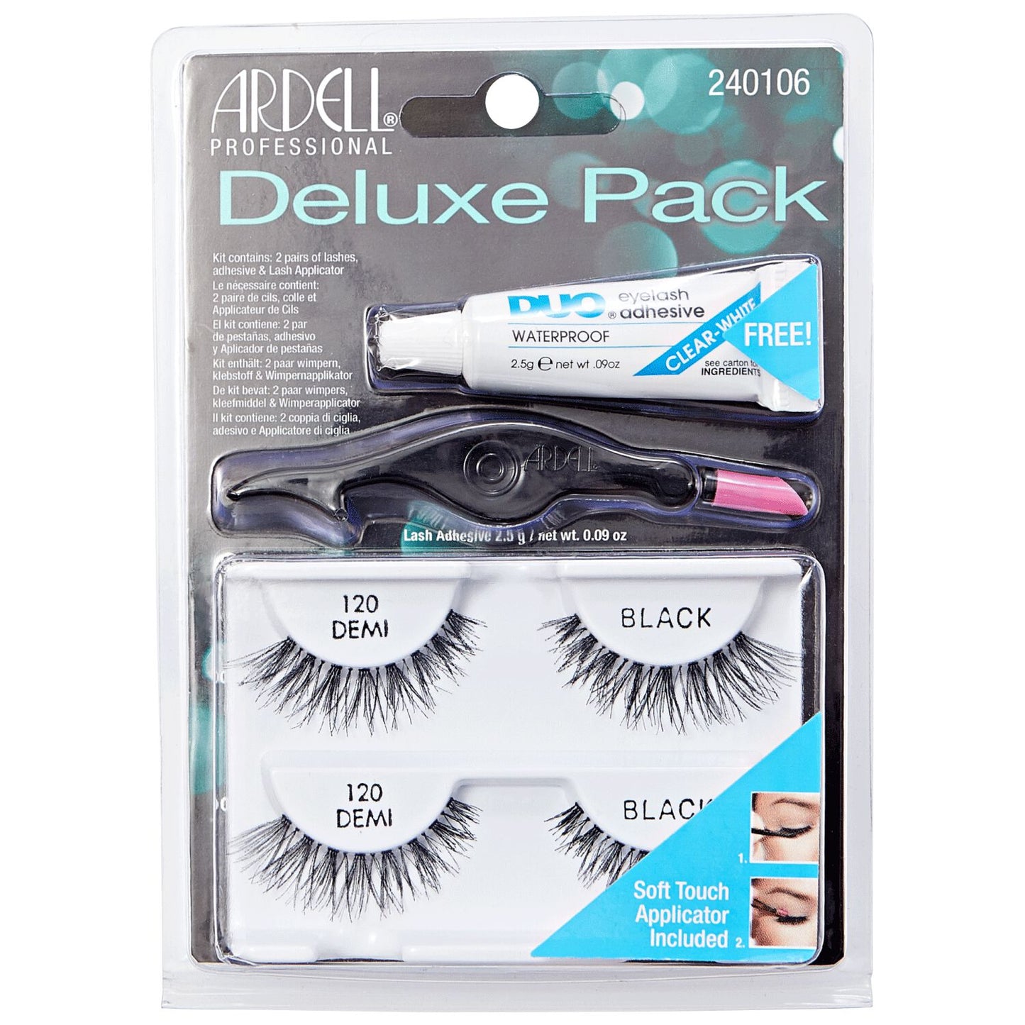 Natural Lashes  by   Ardell Deluxe Pack #120 Lashes