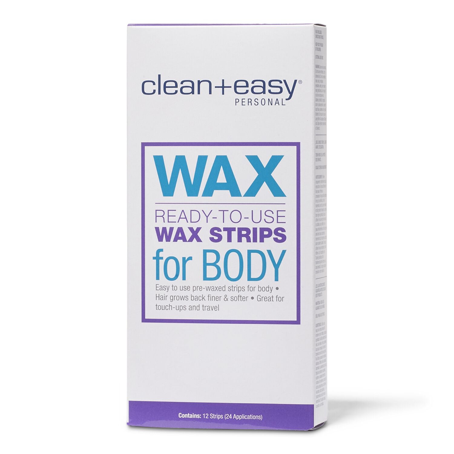 Clean + Easy Body Wax Strips