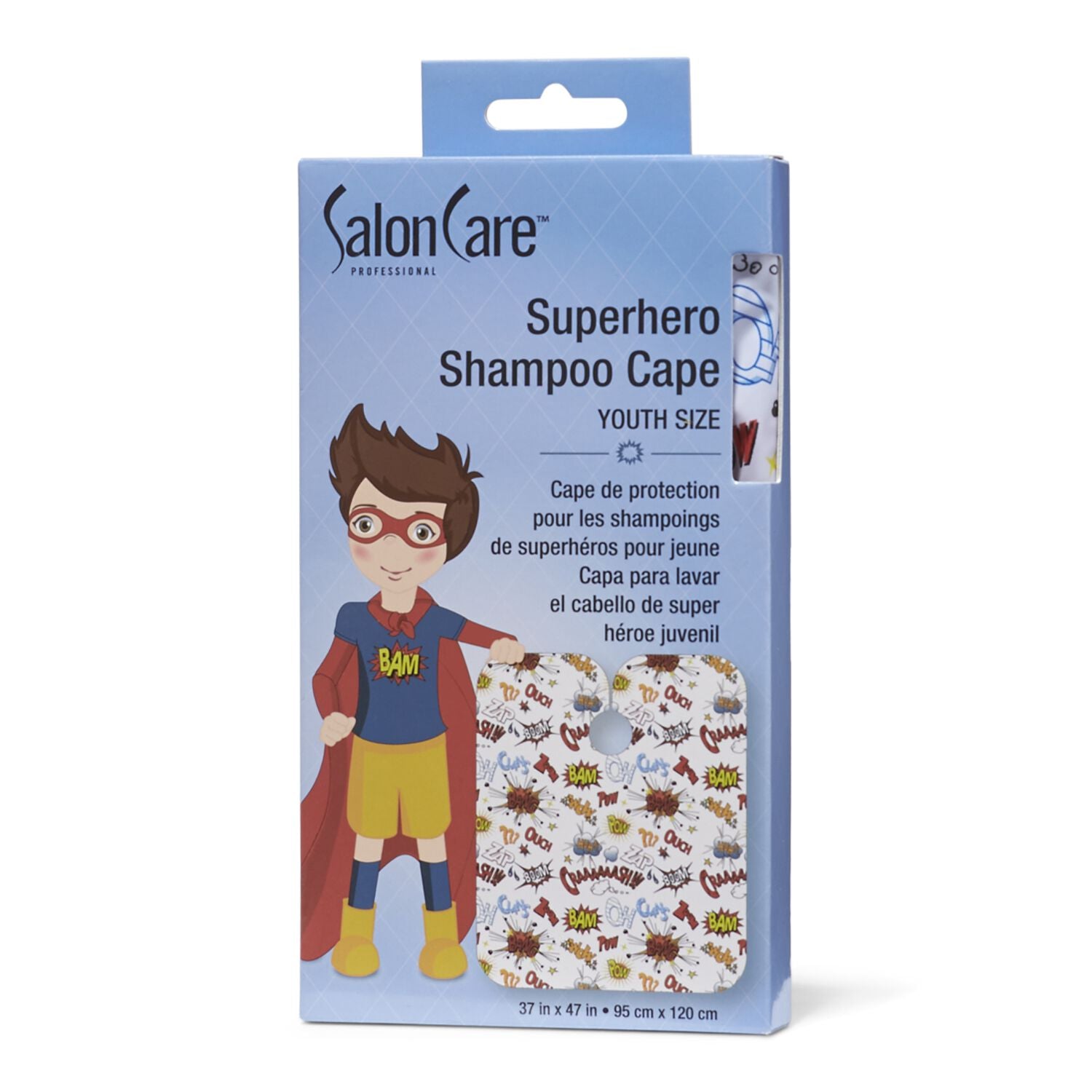 Salon Care Superhero Shampoo Cape