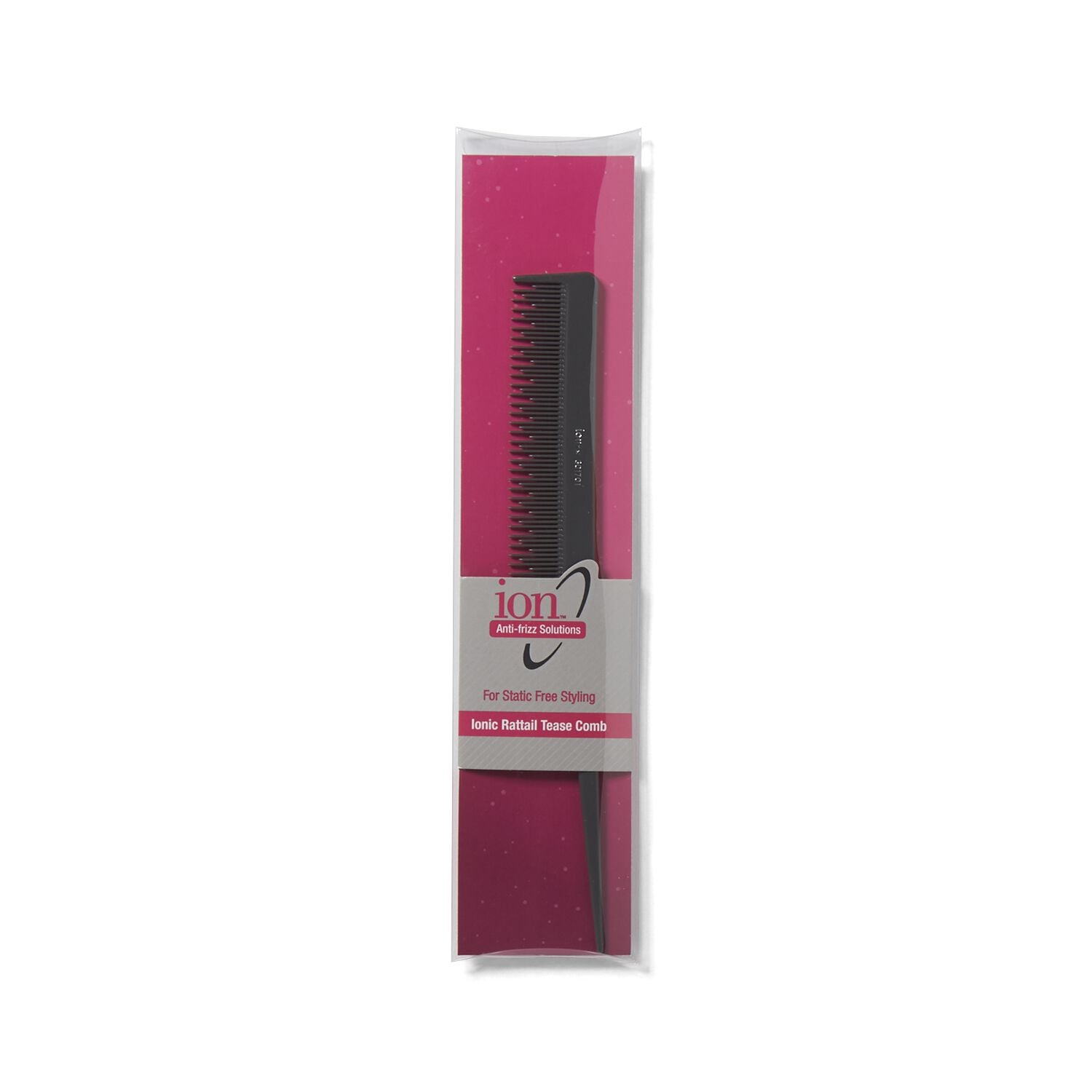 ion Anti-Frizz Rattail Tease Comb