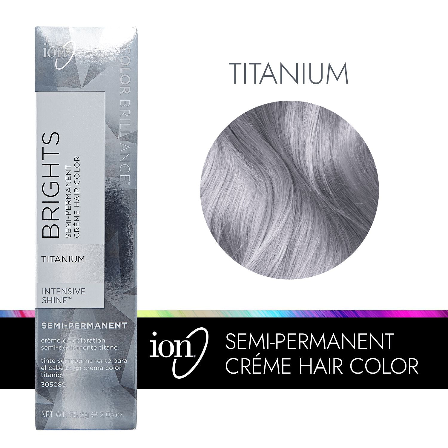Color Brilliance  by   ion Titanium Semi Permanent Hair Color