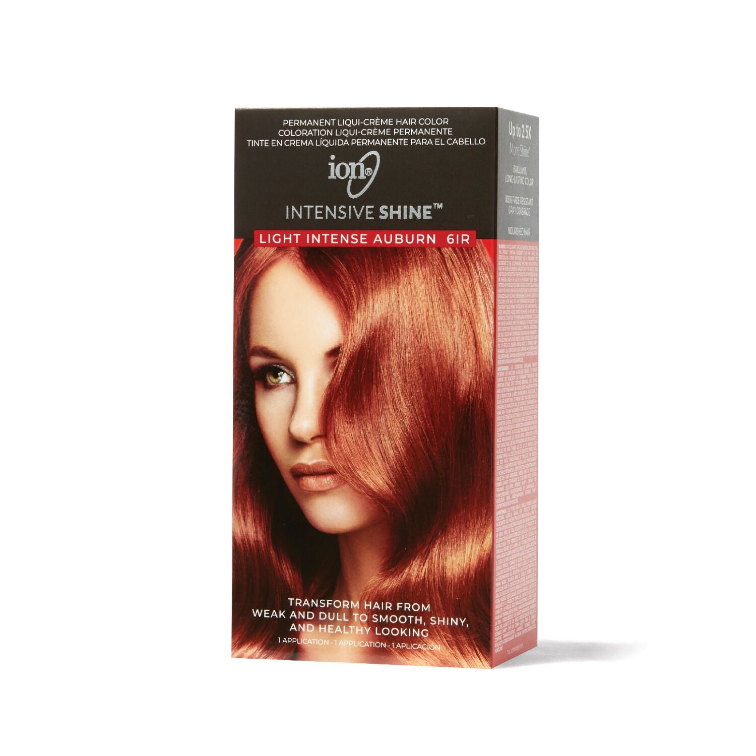 Intensive Shine  by   ion Intensive Shine Hair Color Kit Light Intense Auburn 6IR