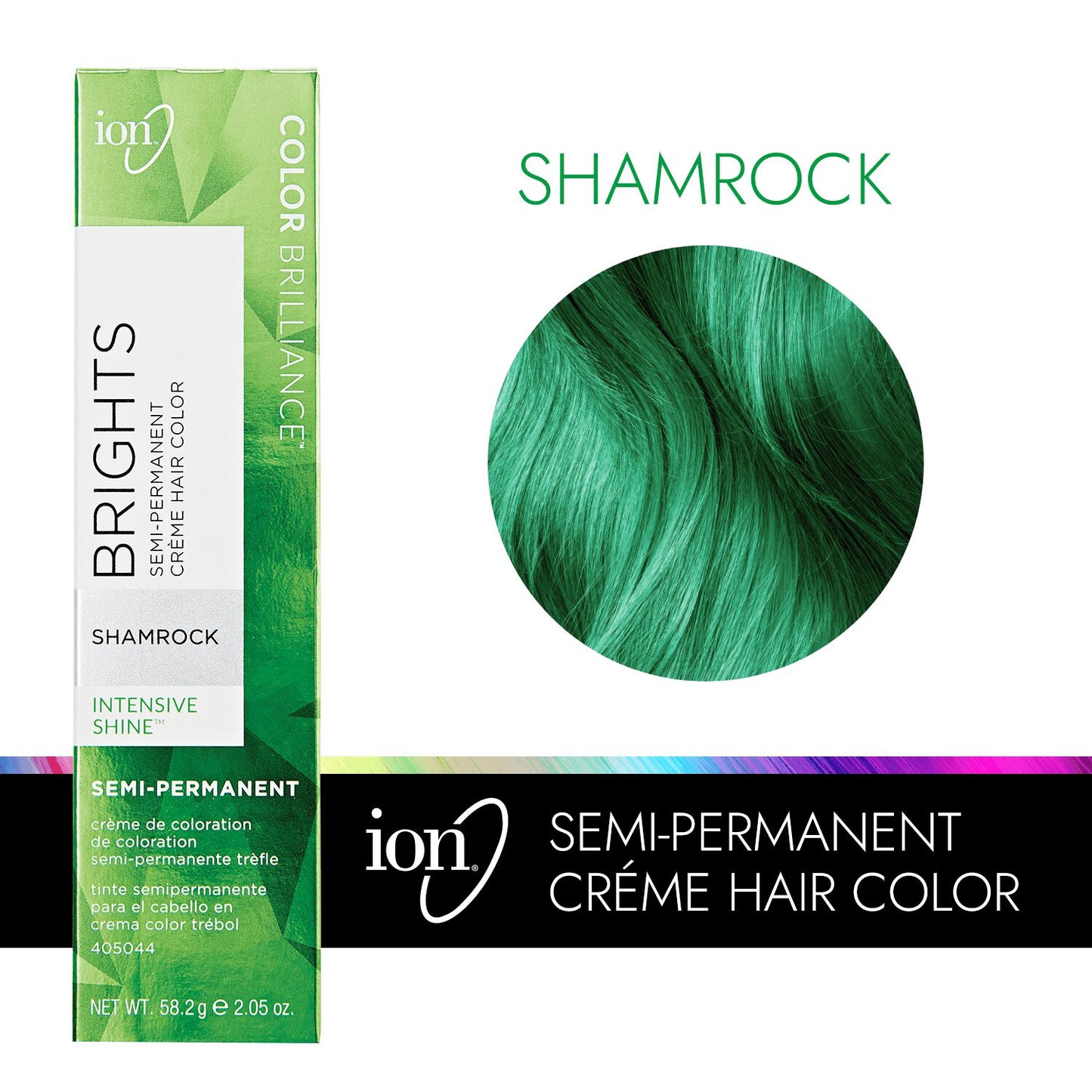 Color Brilliance  by   ion Shamrock Semi Permanent Hair Color