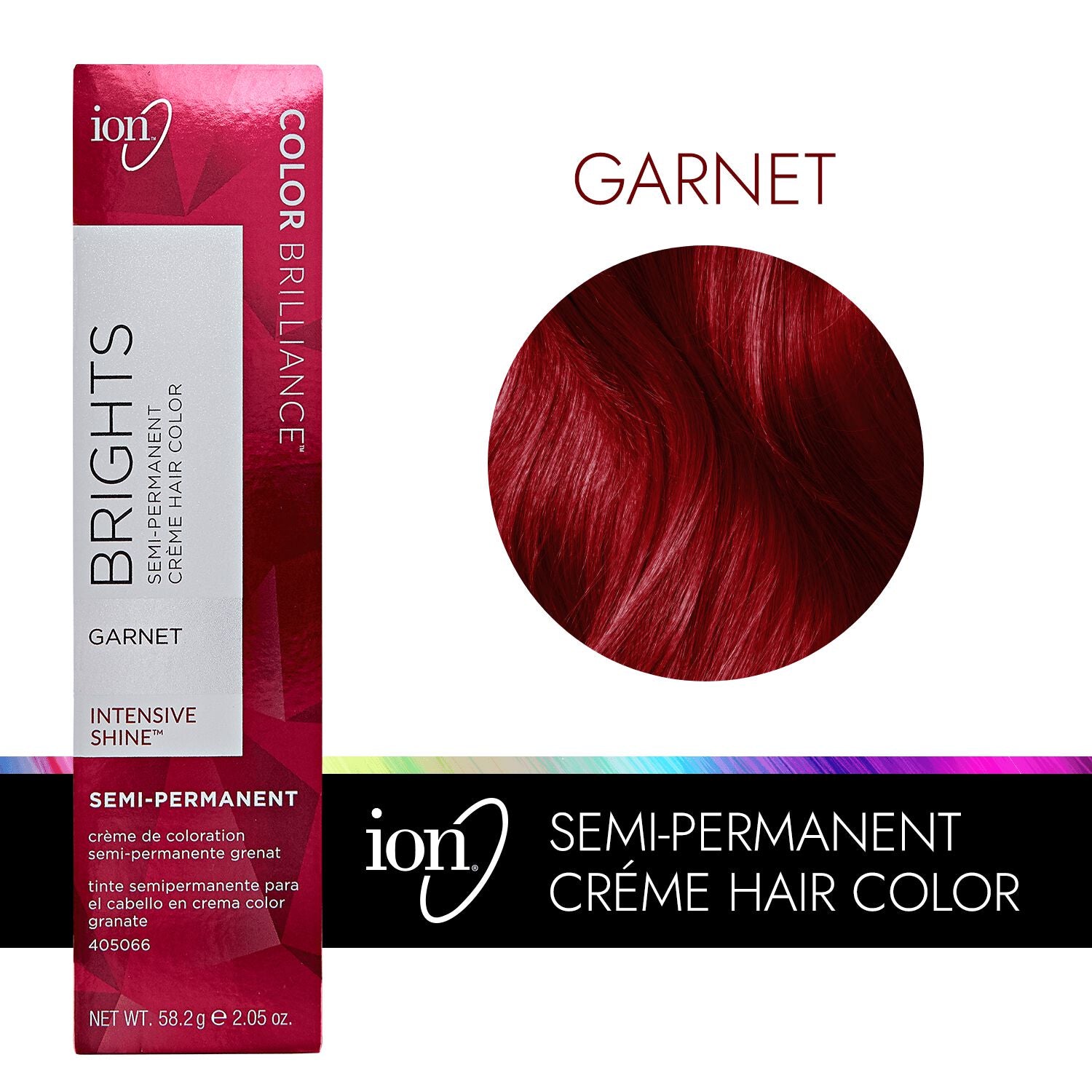 Color Brilliance  by   ion Garnet Semi Permanent Hair Color
