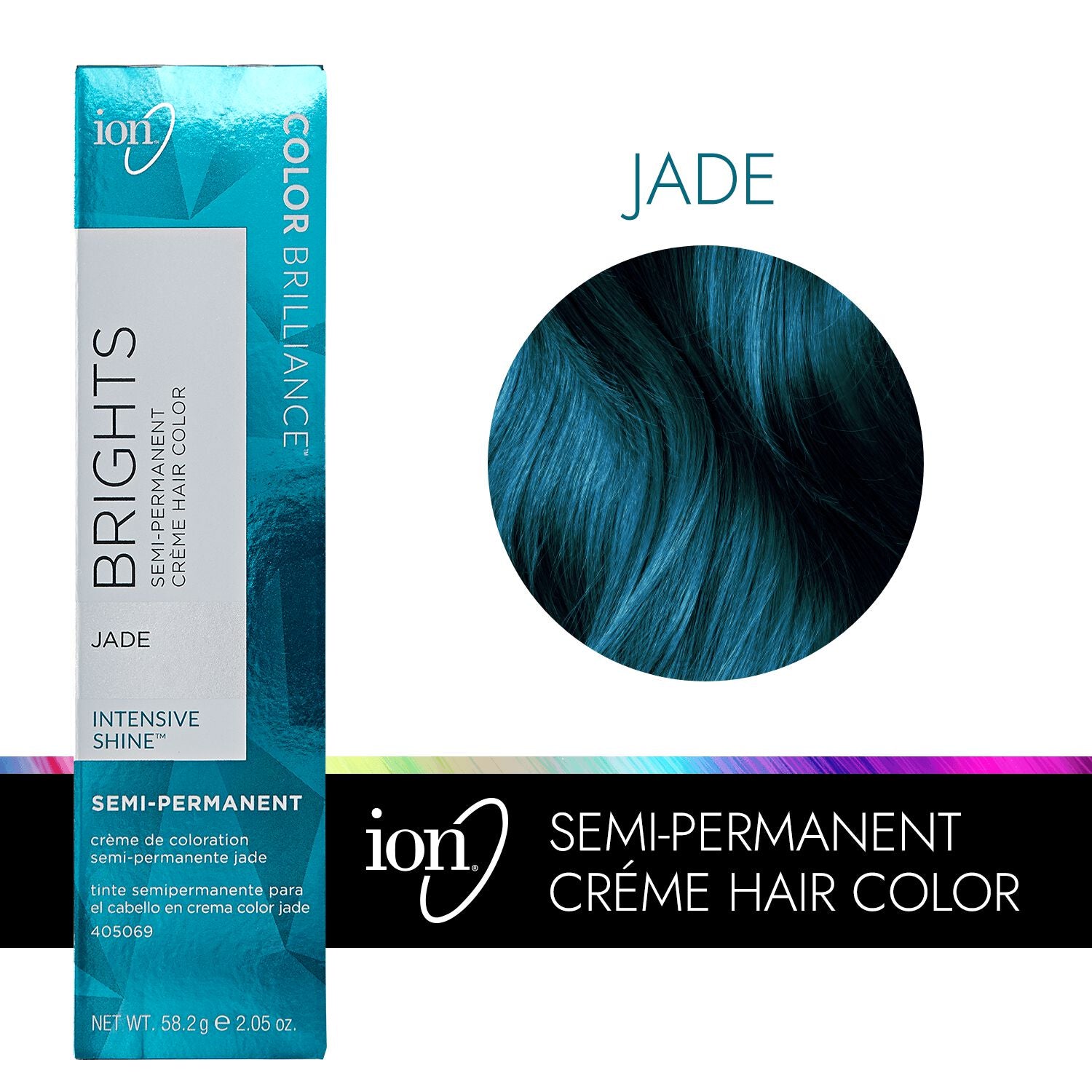 Color Brilliance  by   ion Jade Semi Permanent Hair Color