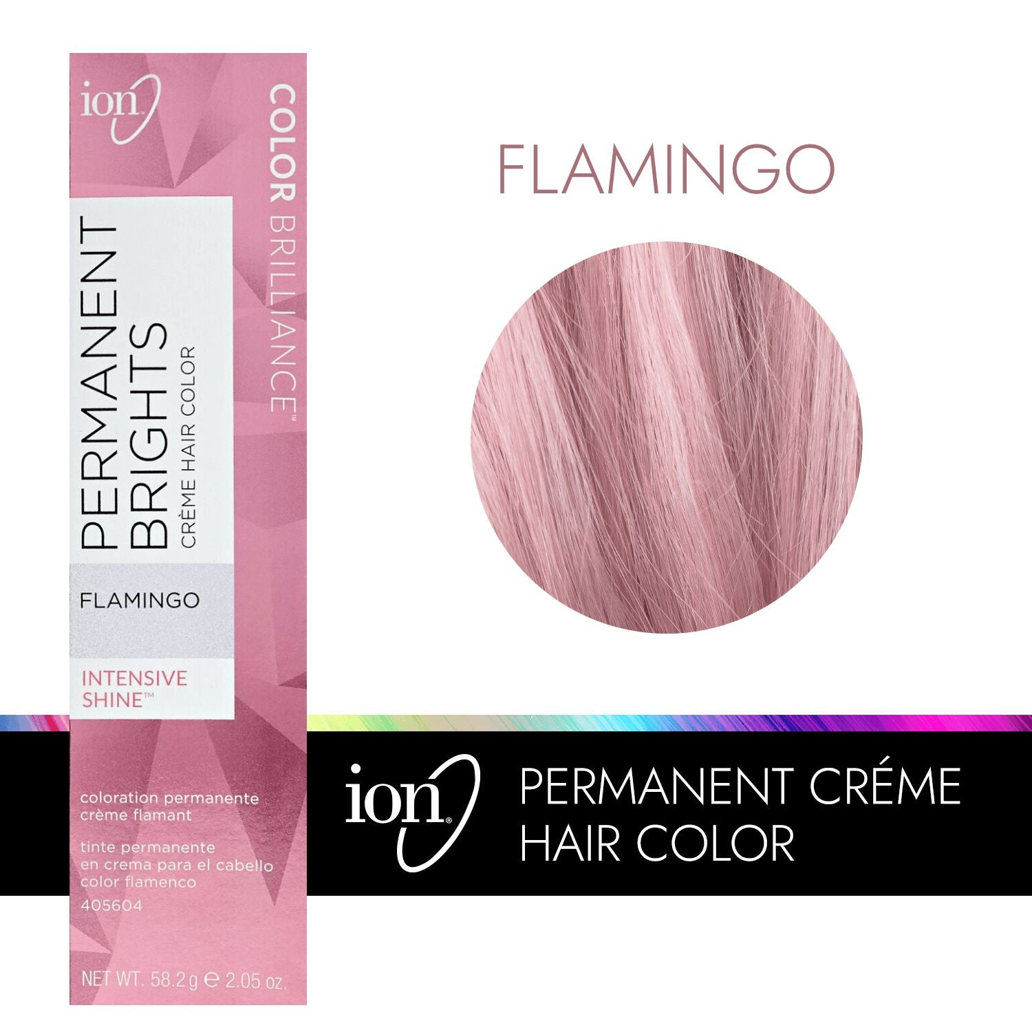 Color Brilliance  by    ion Permanent Brights Creme Hair Color Flamingo