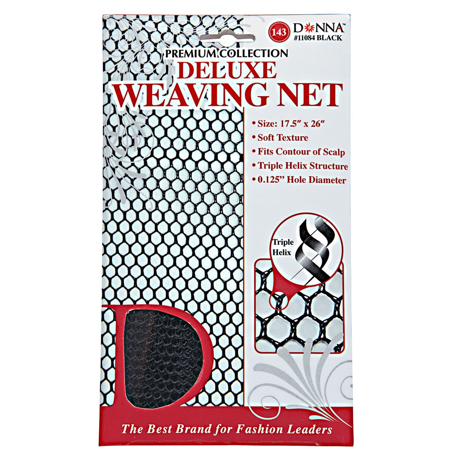 Donna Black Deluxe Weaving Net