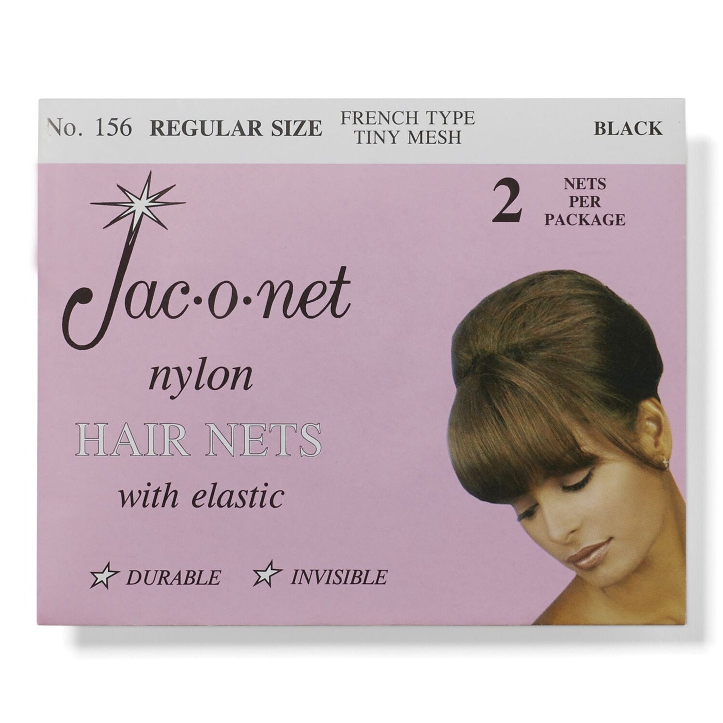 Jac-O-Net Black Regular Size Hairnet