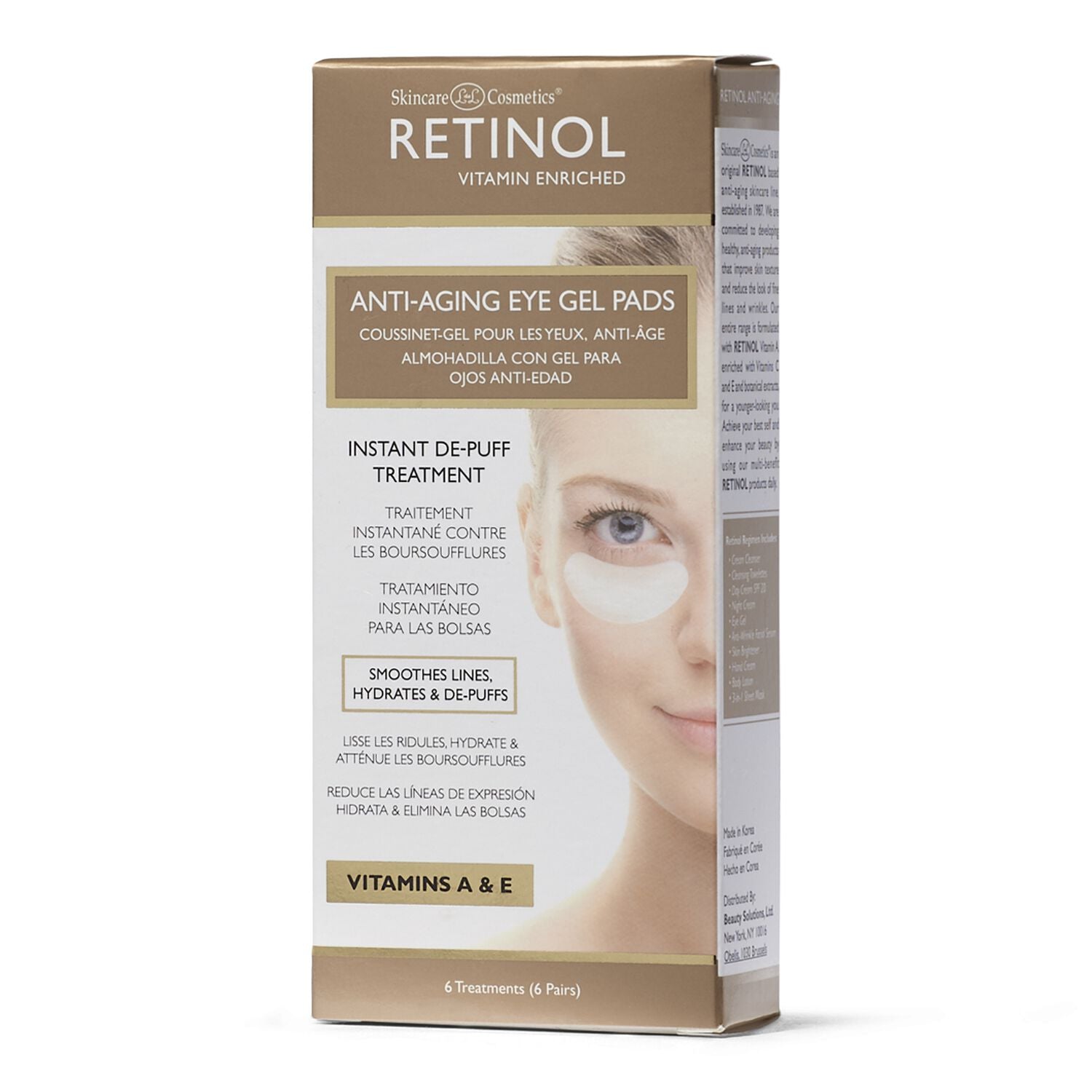 Retinol Anti-Aging Eye Gel Pads