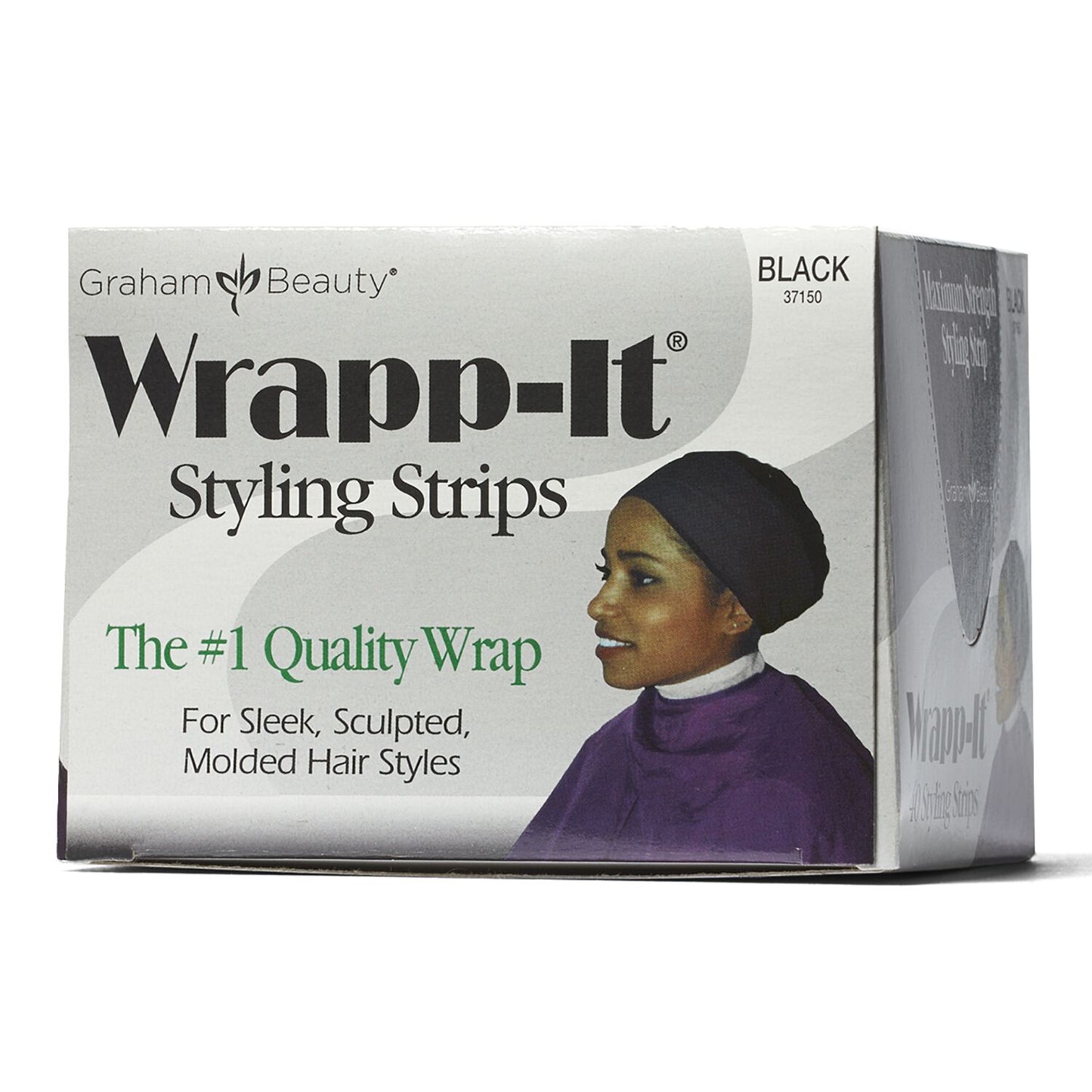 Graham Professional Beauty Wrapp-It Black Styling Strips
