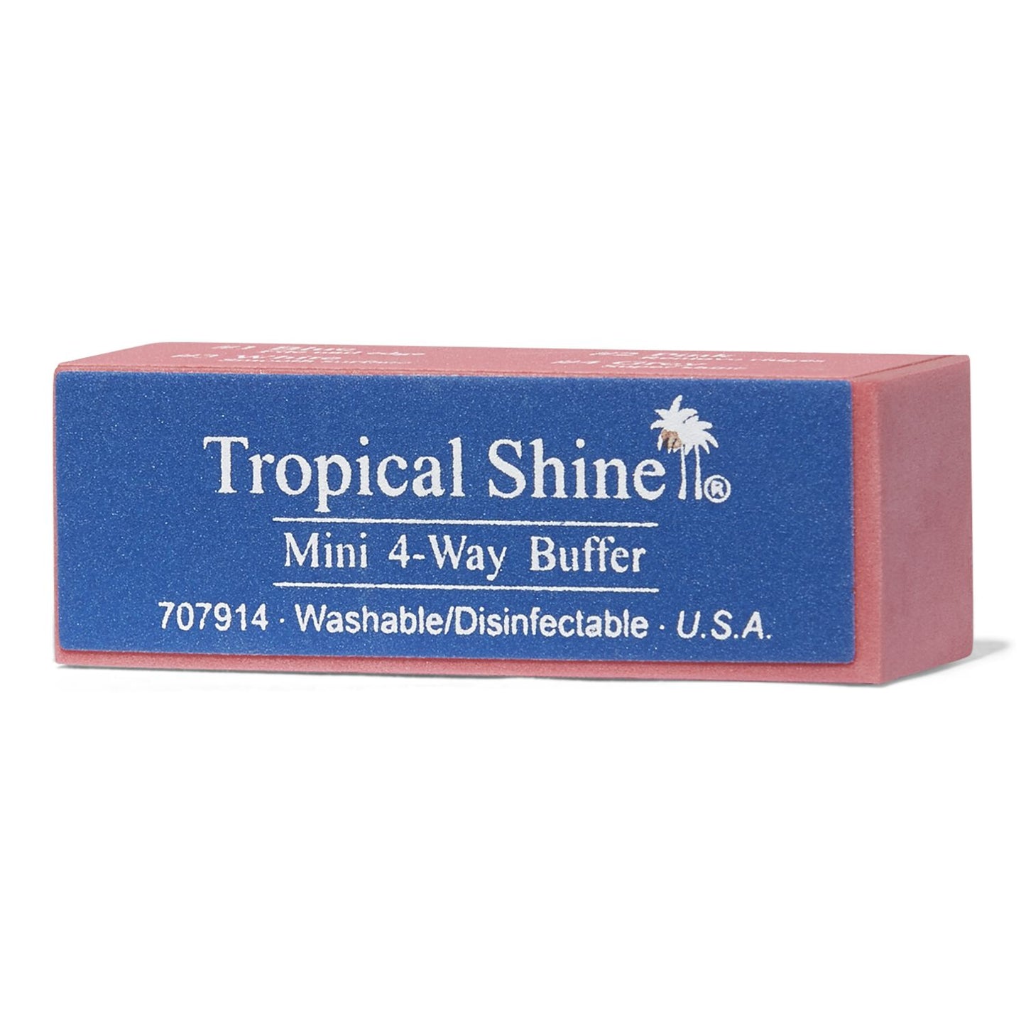 Tropical Shine 4-Way Mini Nail Buffer Block
